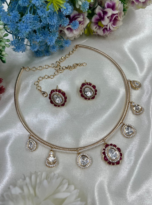 Preaya Moissanite Hasli Necklace