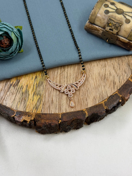 Bridal-Style Rose Gold Mangalsutra