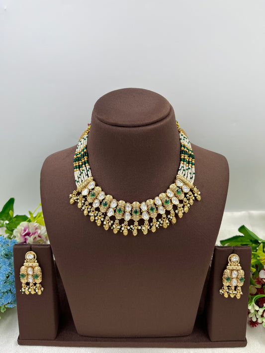 Jak Heritage Premium Moti Necklace