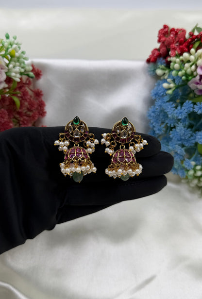 Kavya Victorian Jhumka Earring