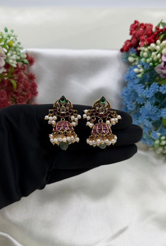 Kavya Victorian Jhumka Earring