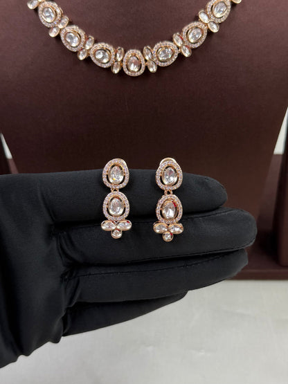 Hina Moissanite Delicate Necklace