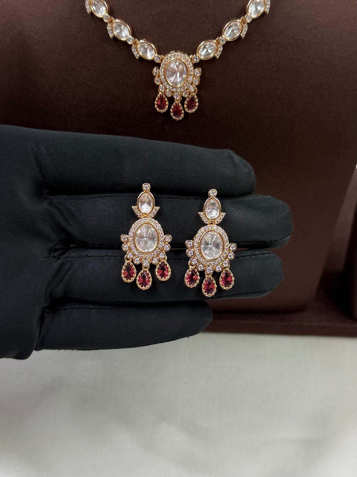 Rutika Moissanite Delicate Necklace