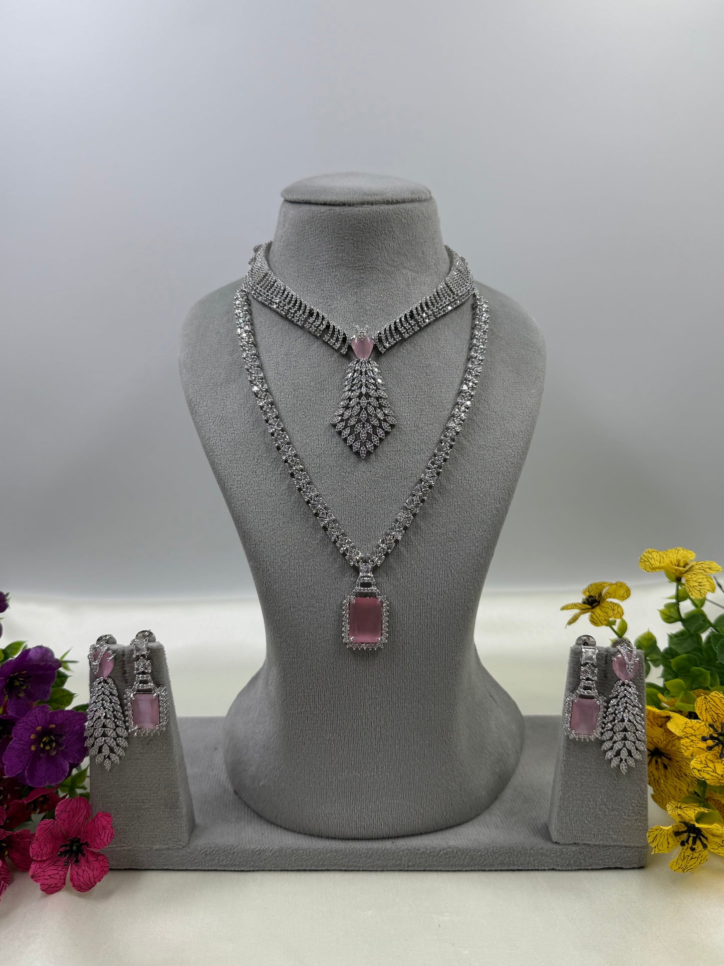 Grace American Diamond Combo Set