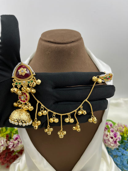 Daksha Kashmiri Earing with Earchain
