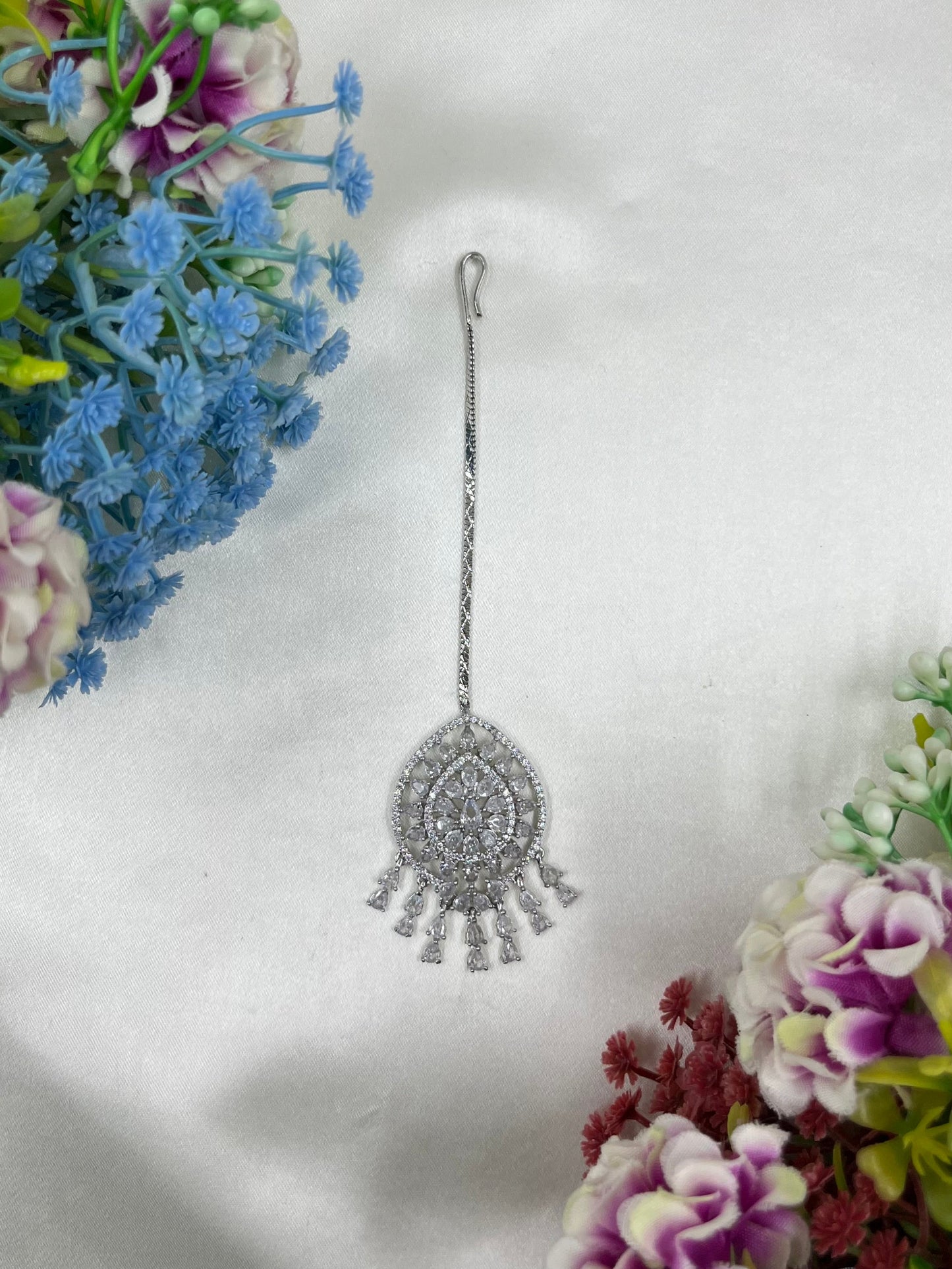 Ambika American Diamond Mang Tika