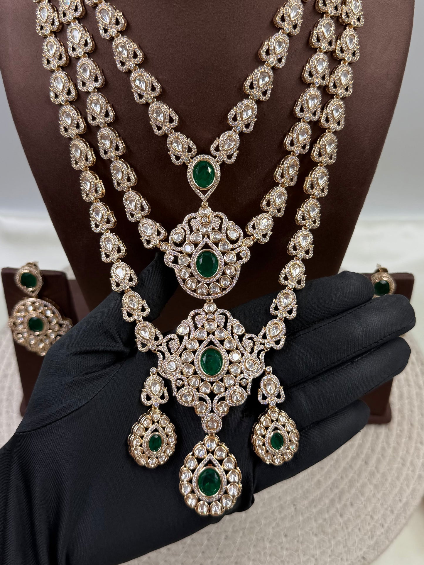 Candice Moissanite Long Necklace