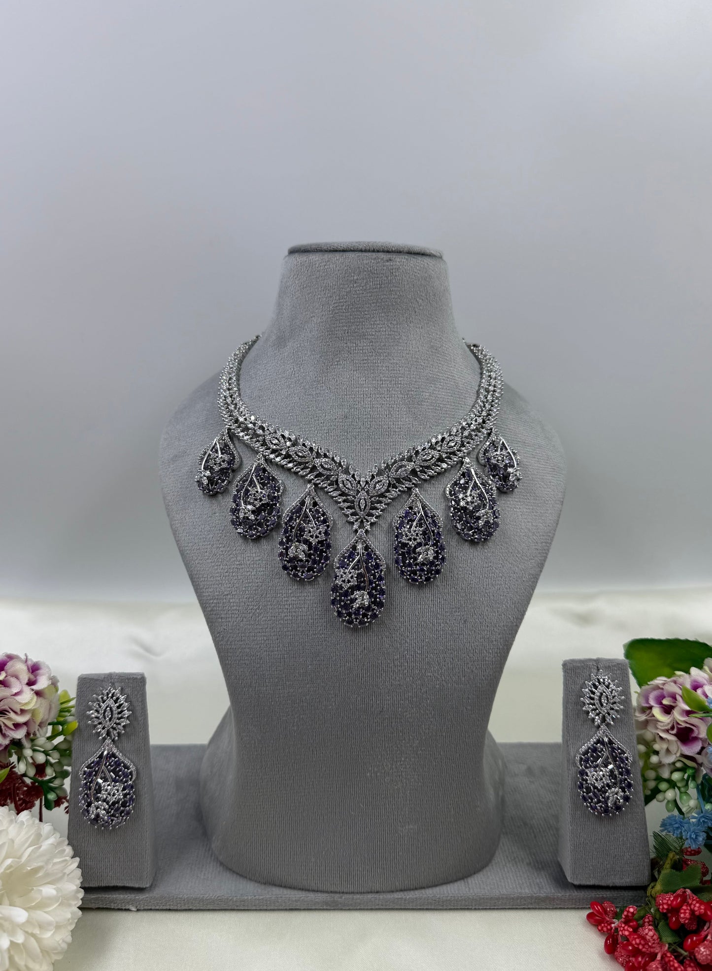Hansika American Diamond Necklace