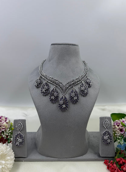 Hansika American Diamond Necklace
