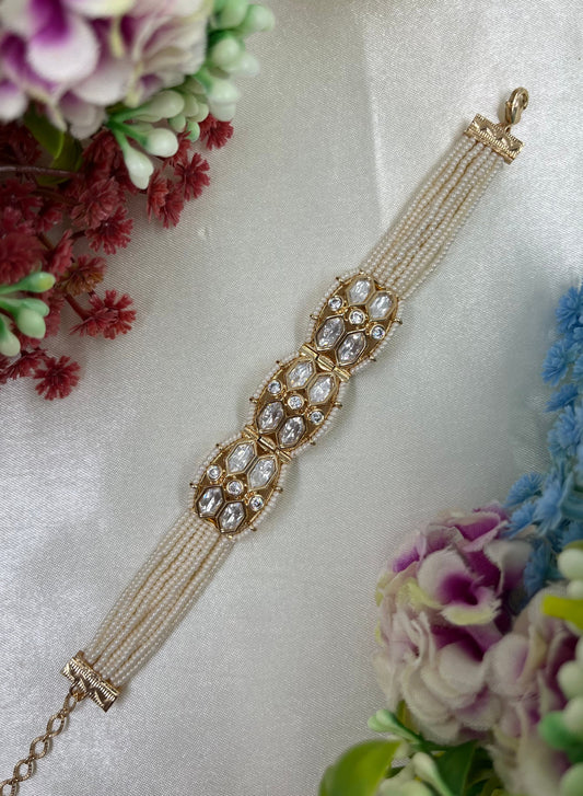 Anisha Moissanite Moti Bracelet