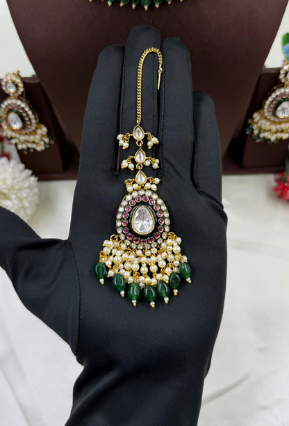 Sadhana Polki Kundan Choker Necklace Set