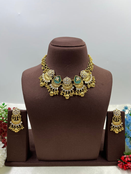 Ishani Heritage Necklace Set