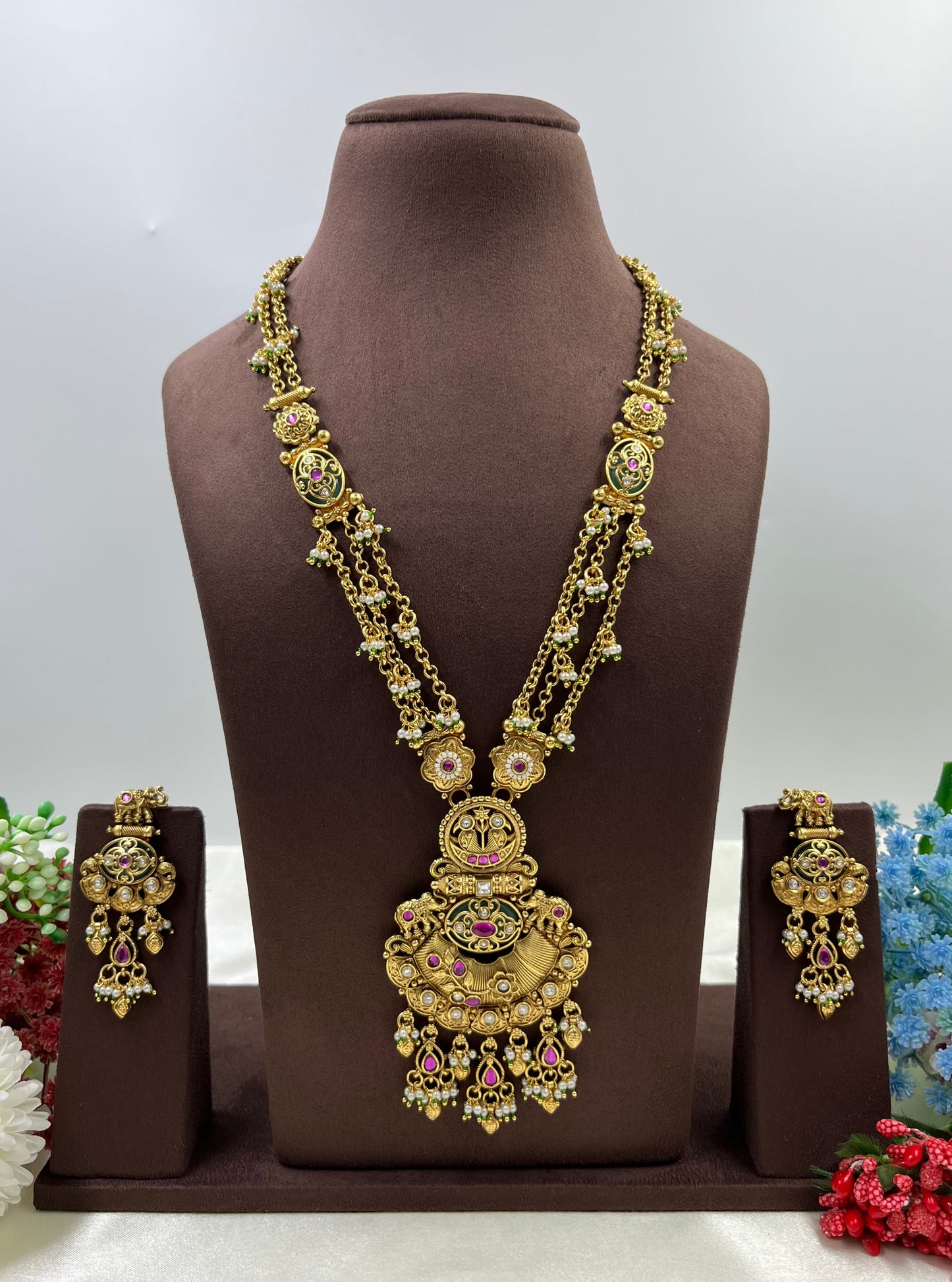 Amrita Heritage Long Necklace Set