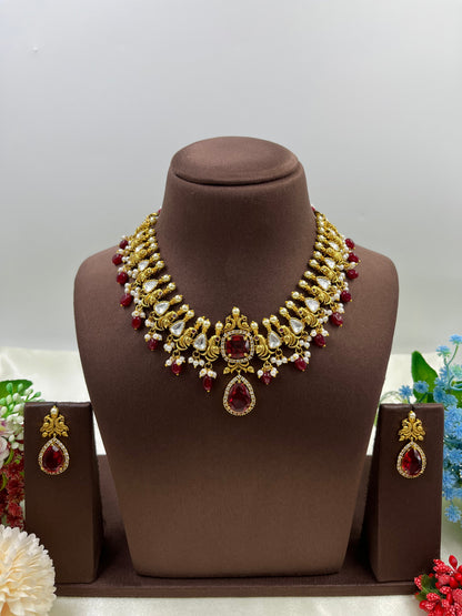 Sarika Traditional Victorian Necklace