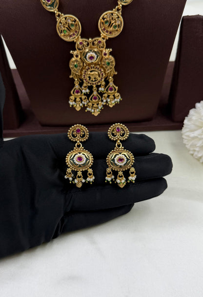 Rashi Heritage Semi Long Necklace