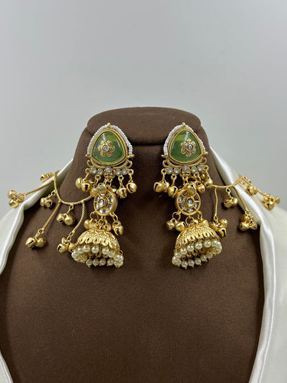Daksha Kashmiri Earing with Earchain