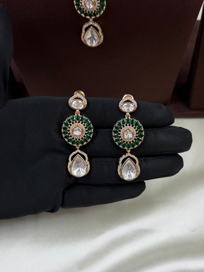 Mugdha Moissanite Delicate Necklace