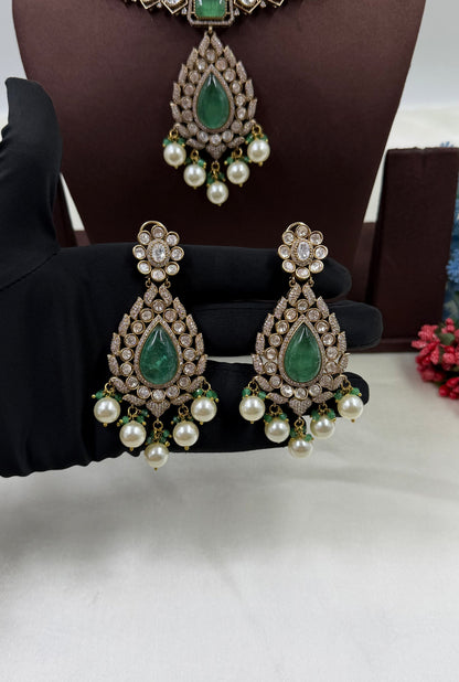 Soniya Jaipuri Kundan Choker Necklace Set