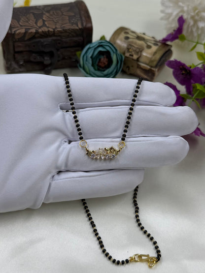 Butterfly Floral Gold Mangalsutra