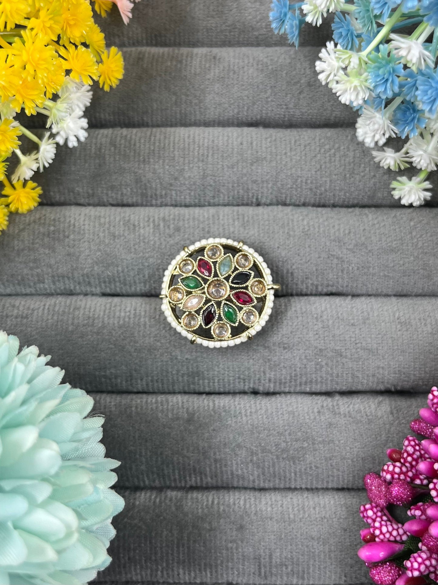 Anushka Victorian Ring (Adjustable)