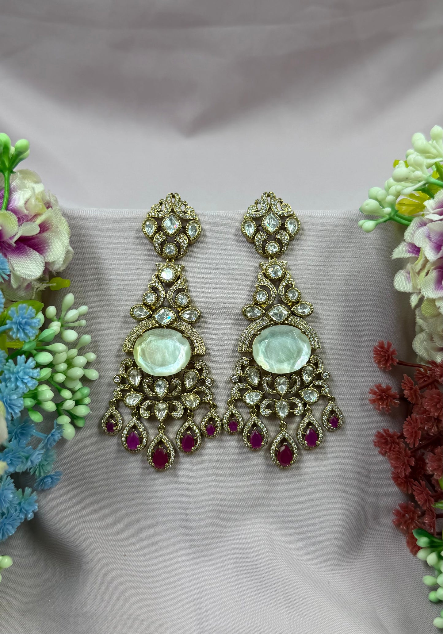 Taylor Victorian Moissanite Earring