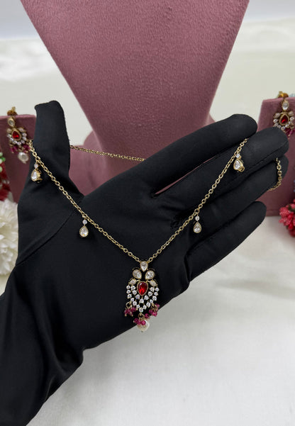 Rashmi Victorian Chain Pendent Necklace