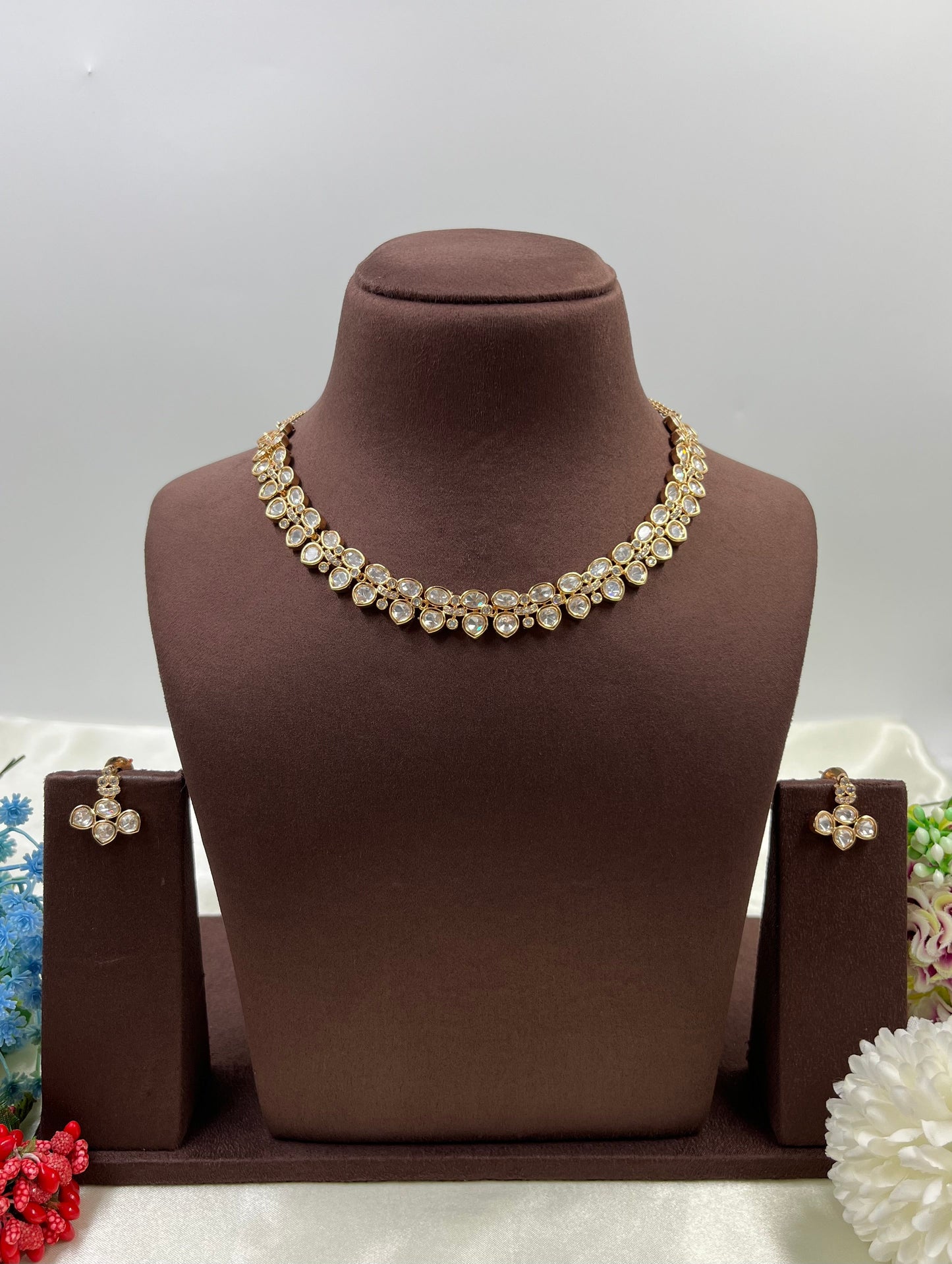 Mayuri Moissanite Delicate Necklace