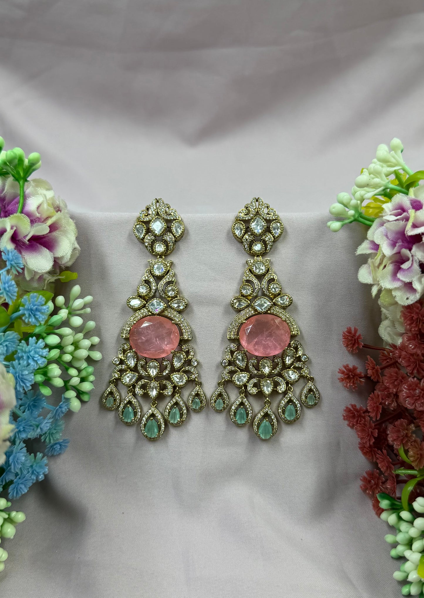 Taylor Victorian Moissanite Earring