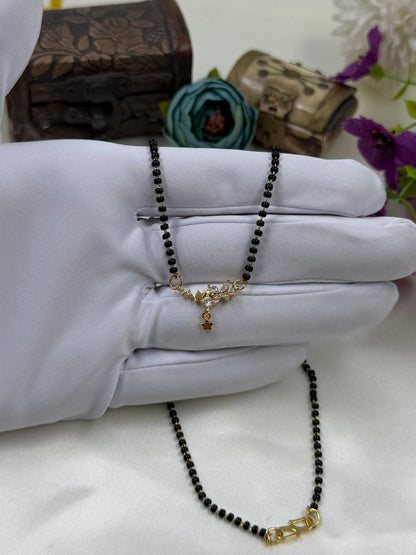 Star Charm Gold Mangalsutra