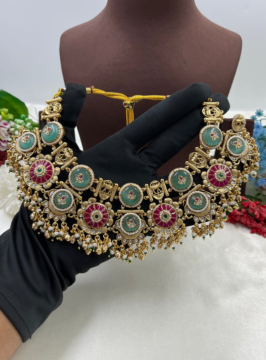 Niharika Heritage Necklace Set