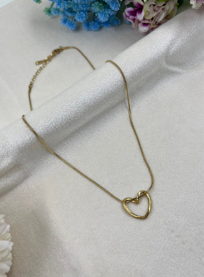 Heart Ring Necklace