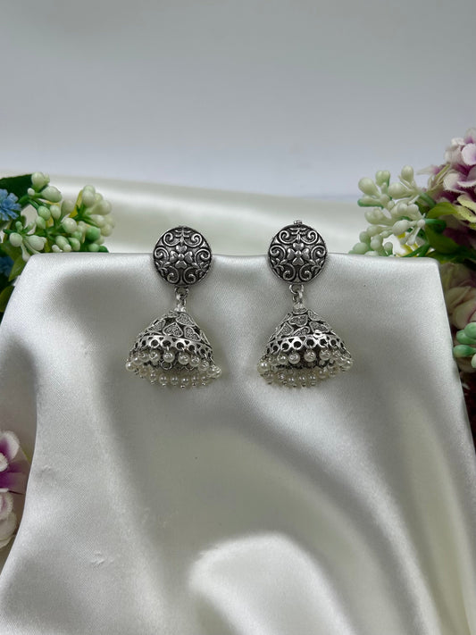 Shruti Silver Earring