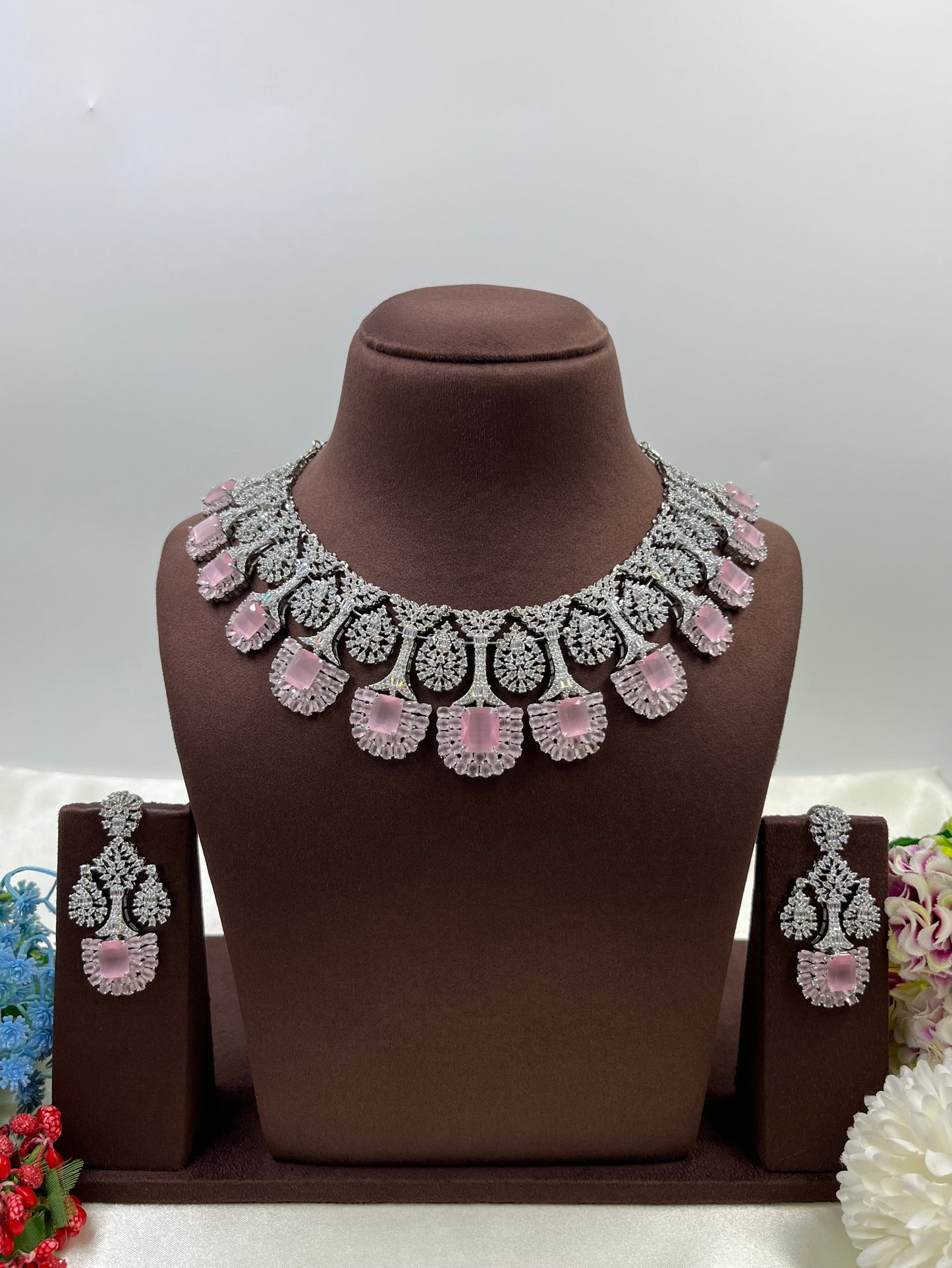 Yogita Premium American Diamond Necklace