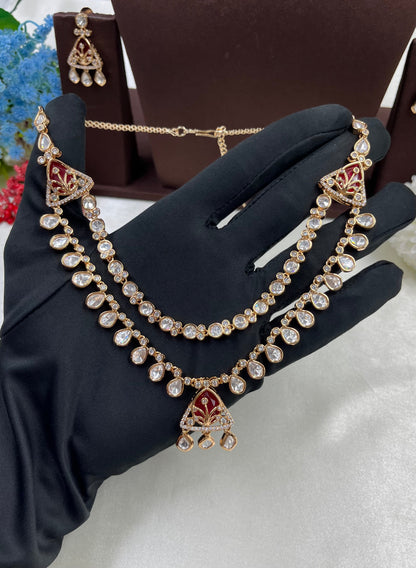 Priya Moissanite Delicate Necklace