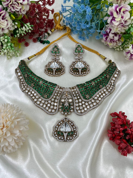Sheesh Mahal Premium Kundan Necklace
