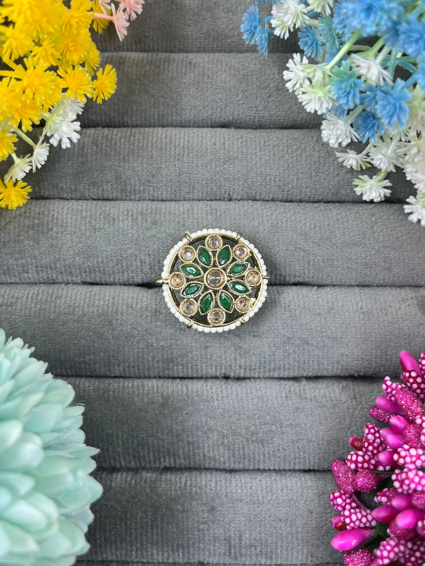 Anushka Victorian Ring (Adjustable)