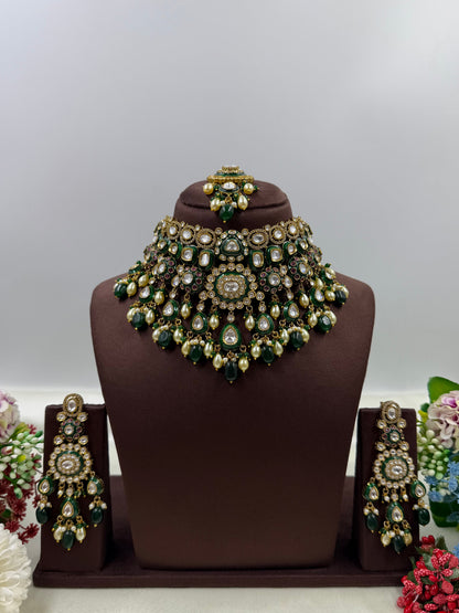 Maira Polki Kundan Choker Necklace Set