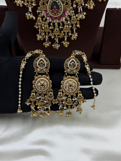 Chitra Heritage Semi Bridal Set