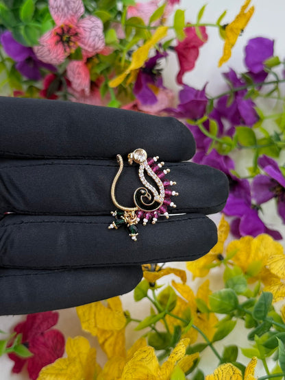 Sakshi Moissanite Nose Ring