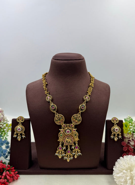 Rashi Heritage Semi Long Necklace