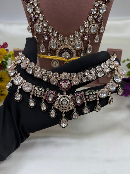 Suchita Moissanite Premium Semi Bridal Set