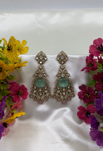 Taylor Victorian Moissanite Earring