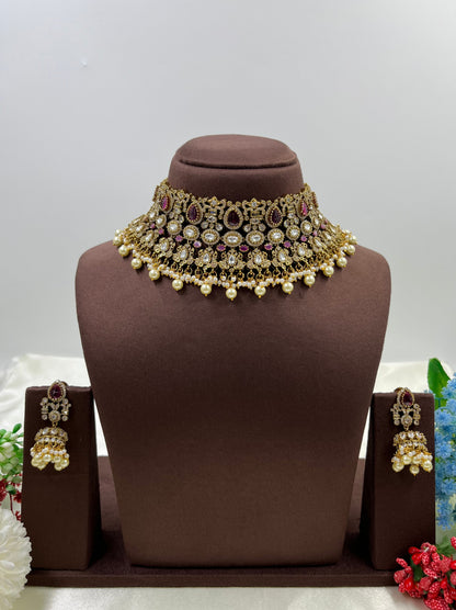 Chitra Victorian Choker Necklace