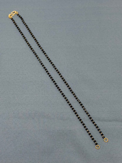 18 Inches Black Beads Chain