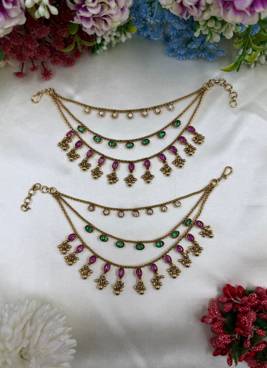Vandana Heritage Ear Chain