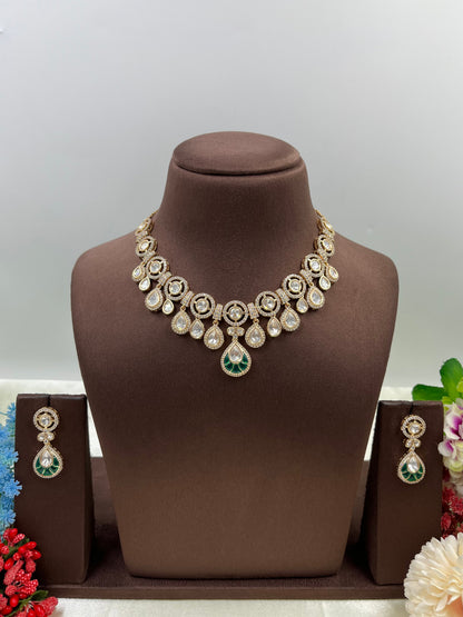 Kittur Moissanite Delicate Necklace