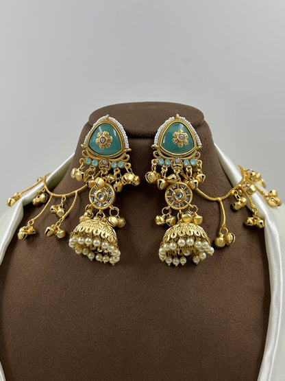 Daksha Kashmiri Earing with Earchain