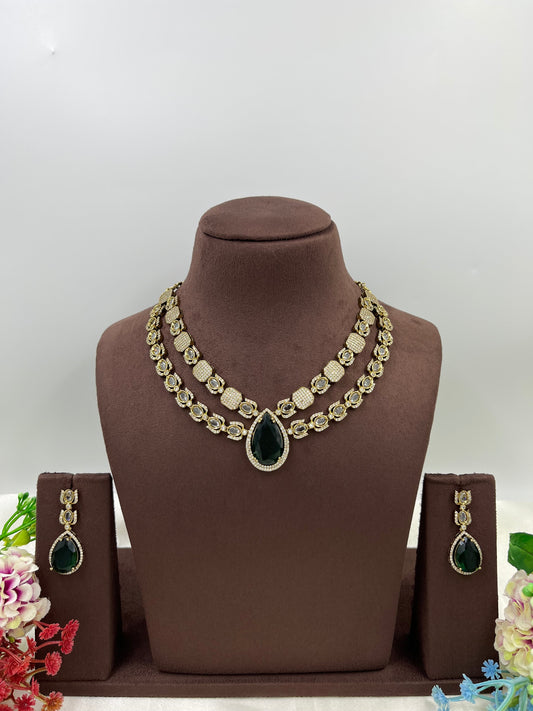 DOUBLE LAYERED VICTORIAN NECKLACEt