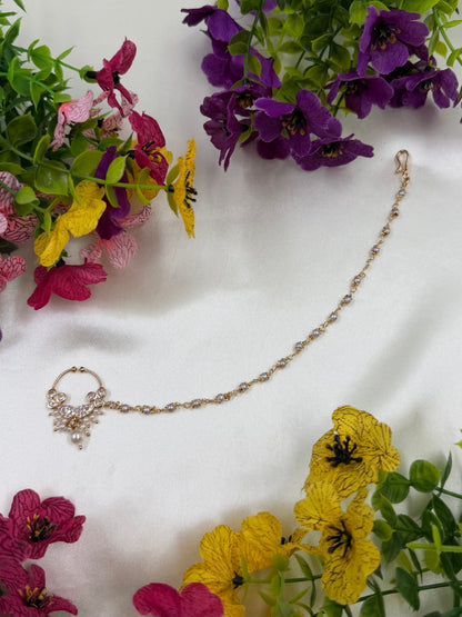 Taniya Moissanite Nose Ring