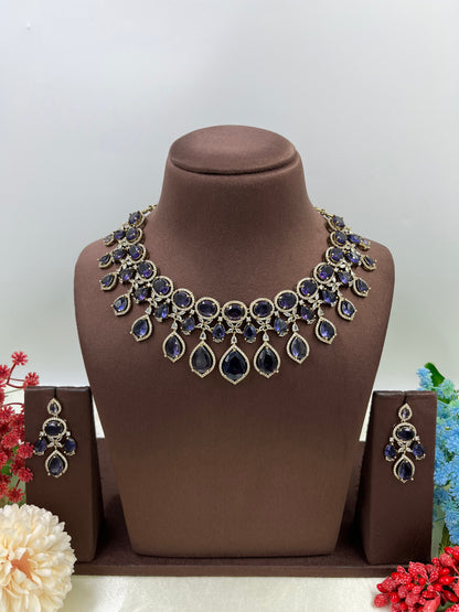 Viba Drop Victorian Necklace set